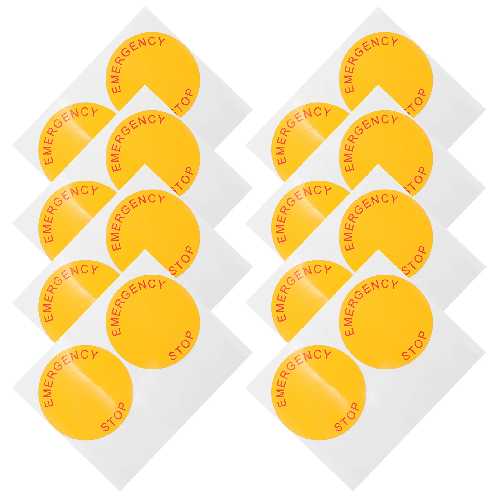 

8 листов, наклейки для экстренного стоп-сигнала