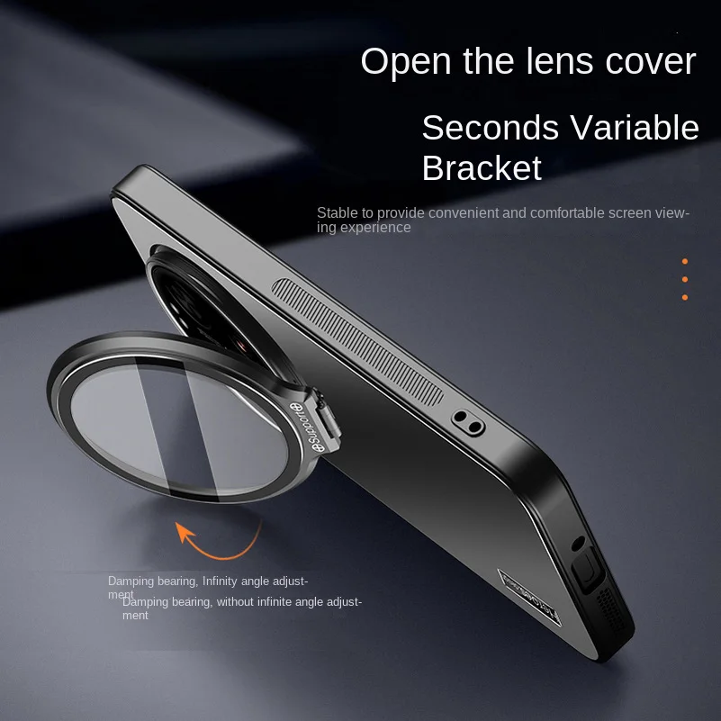 Fully Enveloped Retractable Glass Lens Protective Case Cover