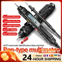 ANENG A3005 AC/DC Voltage Resistance Capacitance Hz Tester 4000 Counts Multifunctional Pen Meter Non-Contact Auto for Lab Home 1