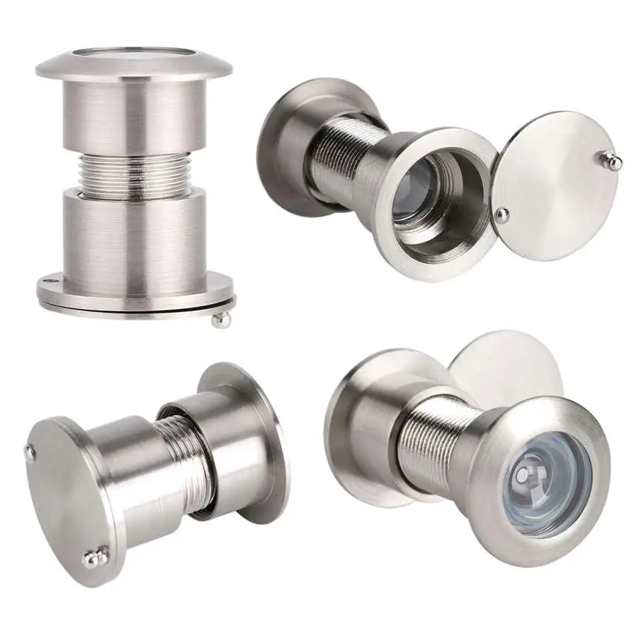 Description Picture 6 of item200° Wide Angle Door Viewer Peephole HD Glass Lens Security Adjustable for furniture Hardware