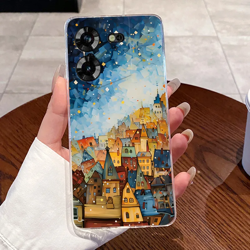 Aesthetic Cute Cat Soft Transparent Silicone Phone Case