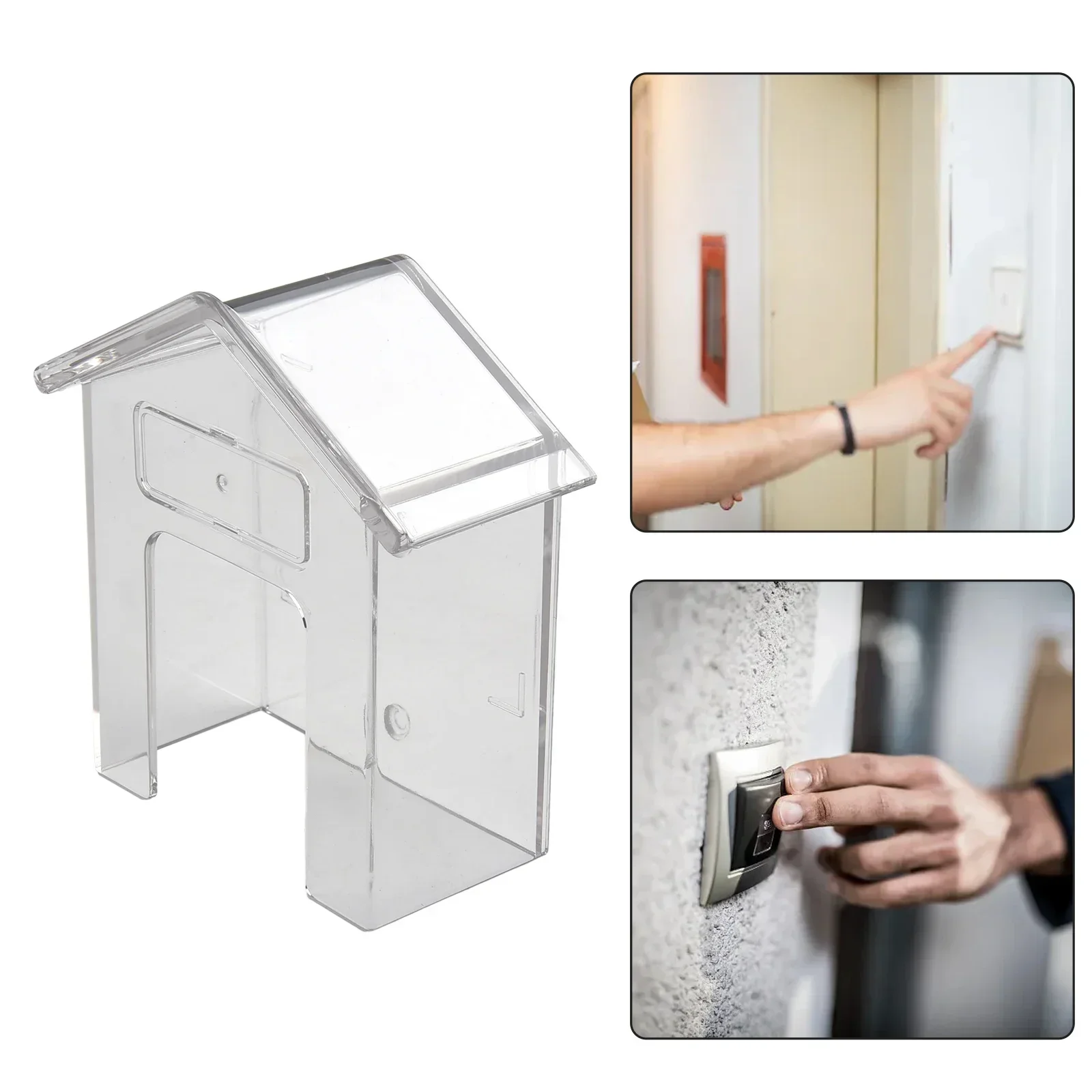 Waterproof Cover Doorbell for Wireless Protective Box Rain Cover Control Convenient Doorbell Access Waterproof Case