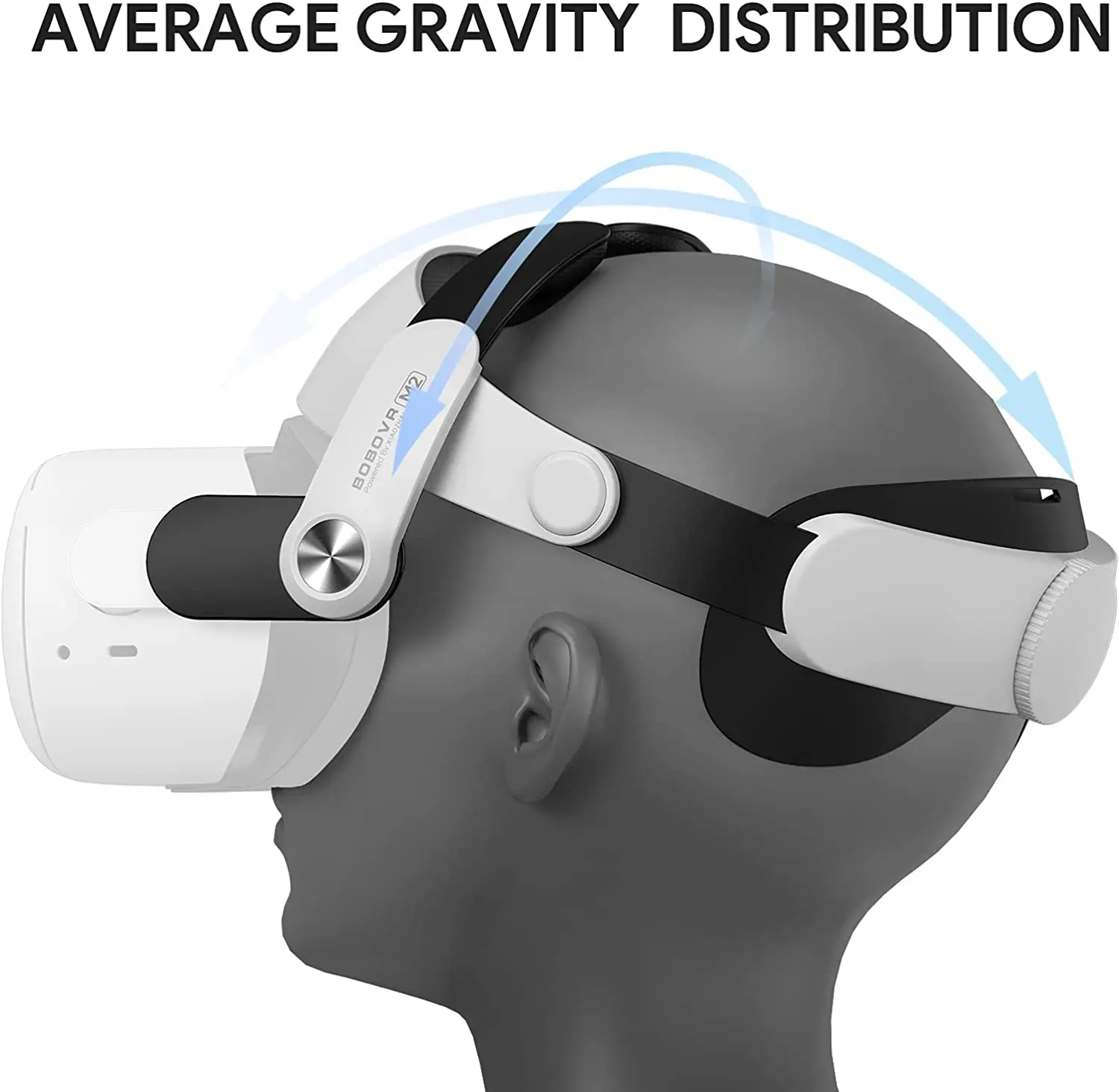 For Oculus Quest 2 Halo Strap Increase Supporting Force Virtual Reality Adjustable Head Strap For Meta Oculus Quest 2 Accessorie