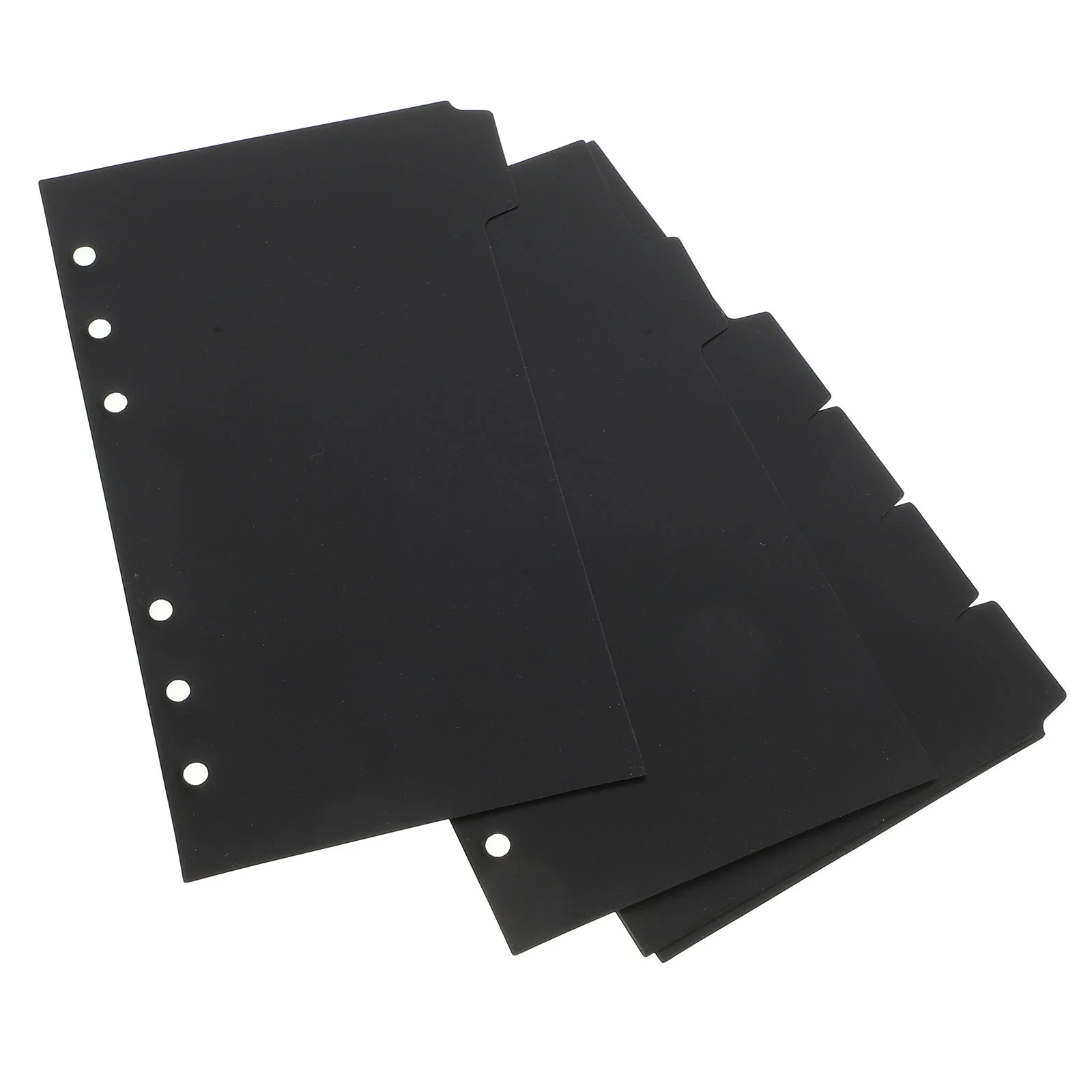 18 Sheets of Plastic Binder Dividers Notepad Binder Dividers Tabs Loose-leaf Page Markers
