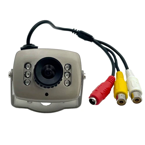 Uvusee CCTV 1/3, D/N 미니 감시 카메라, CMOS 1000TVL, 960H, 6 개, 주야간 IR LED, 6mm 보안 카메라 2
