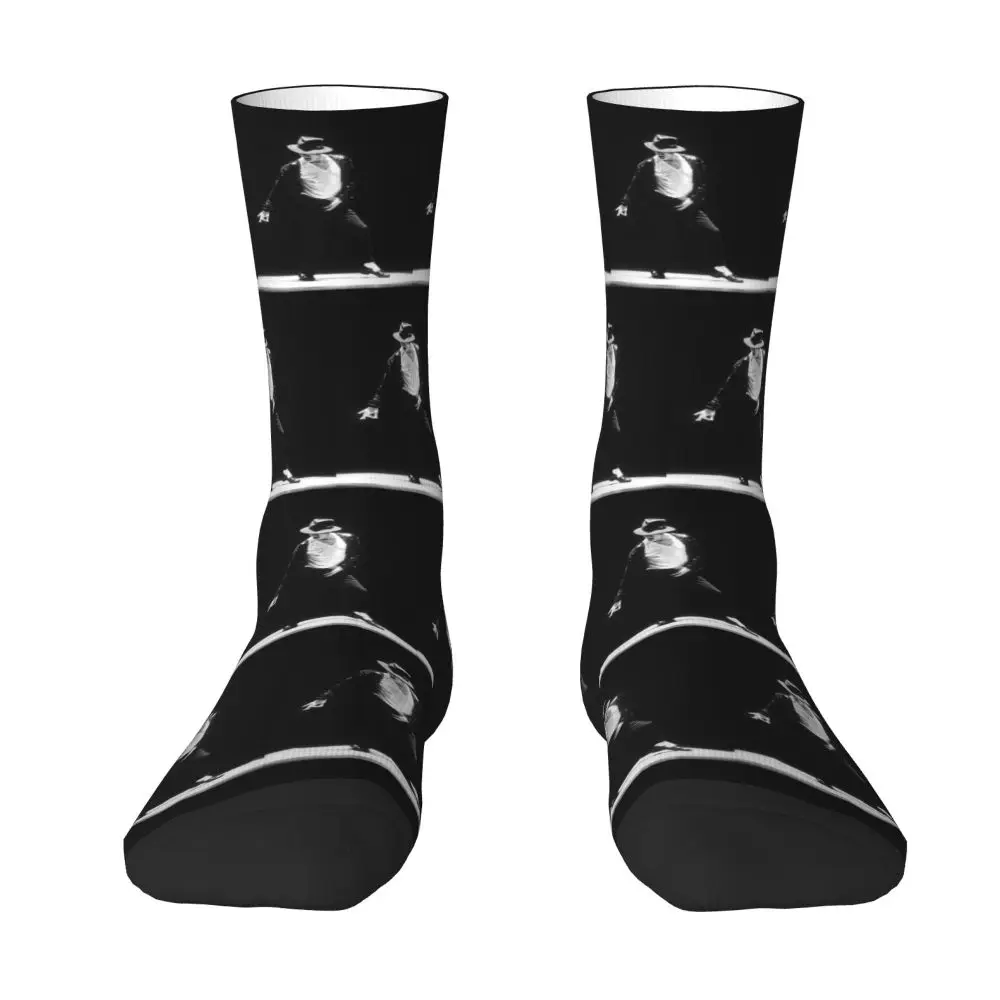 Michael 1984 Grammys Jackson Pop Art Portrait Socks Harajuku Stockings All Season Long Socks Accessories for Unisex Gifts