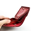 HH Mini Wallet womens wallets and Purses Alligator Short Wallet Genuine Leather Female Purse ID Card Holder Money Coin bags 4