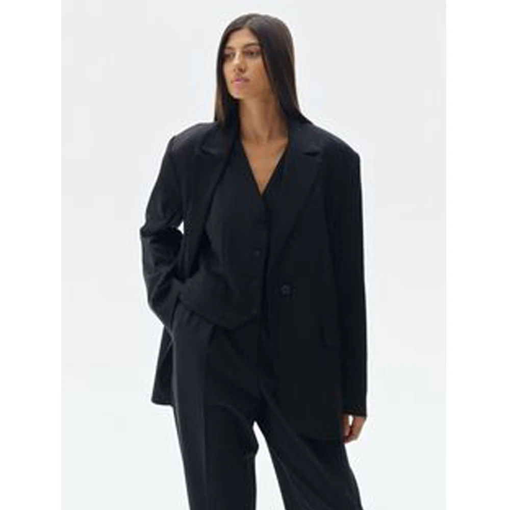 White Suit Women Three Piece Women's Suit Solid Color Casual Business Single Breasted Suit Ladies Formal Pants Sets to Dress