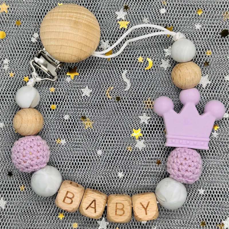 custom pacifier clip