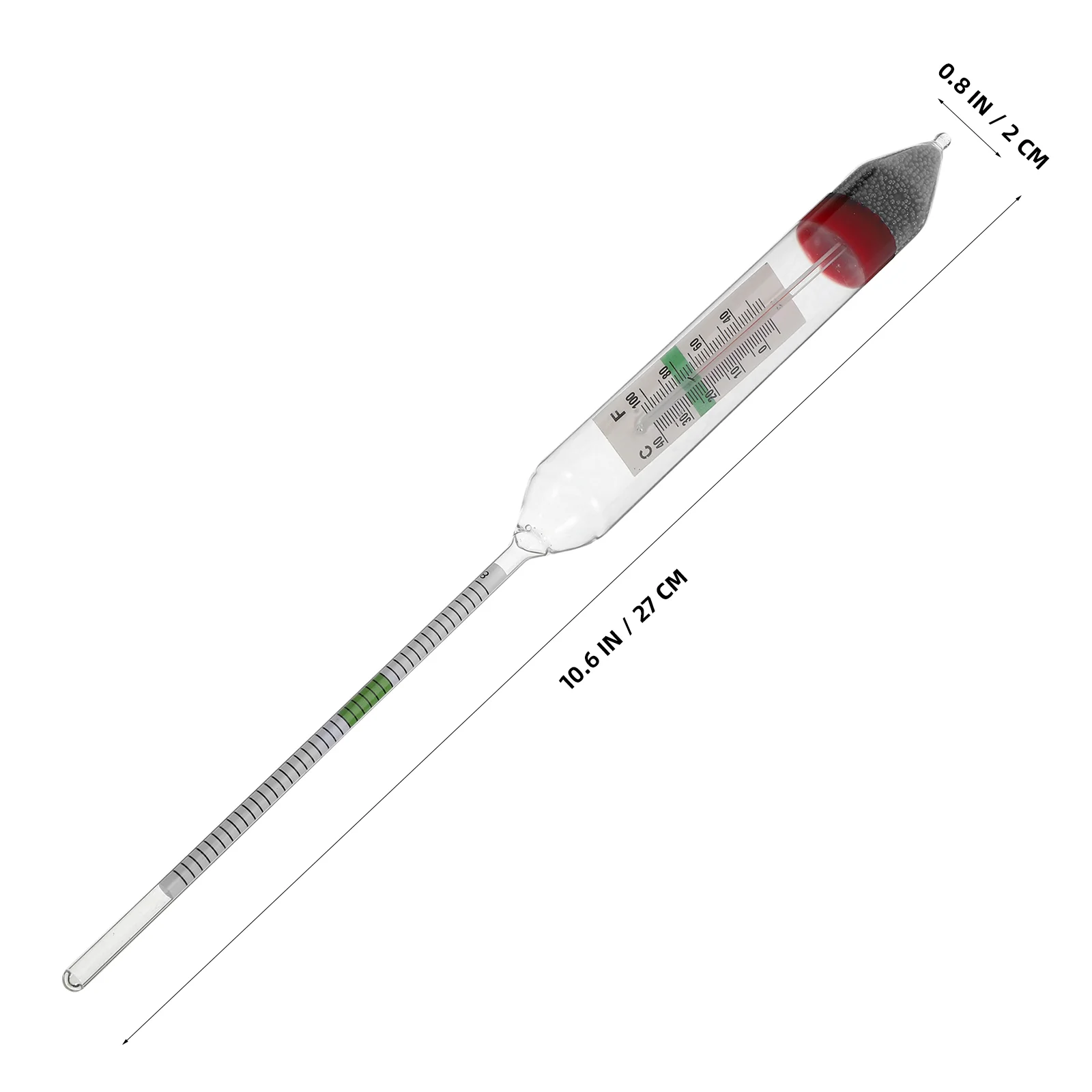 Professional Salinity Hydrometer Accurate Water Salimeter for Precise Aquarium Fish Tank Monitoring and Maintenance