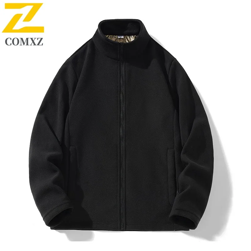 COMXZ Men Winter Motorcycle Jacket 2025 Casual Hooded Snow Skiing Cold Proof Warm Parka Urban Street Style Lightweight Coats