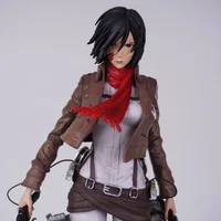 ⁦مجسم أنمي هجوم العمالقة - ميكاسا أكرمان حجم كبير 30 سم | Attack on Titan Mikasa Ackerman Action Figure Anime 30cm⁩ - الصورة ⁦5⁩