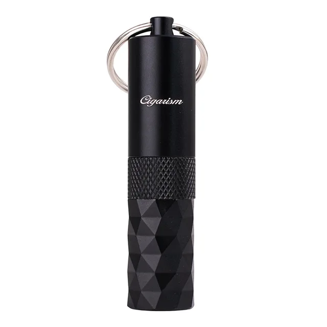 Aluminum Cigar Puncher Cigar Drill Fork Combo with Keychain Cigar Accessories Smoking Accessories - Image 2