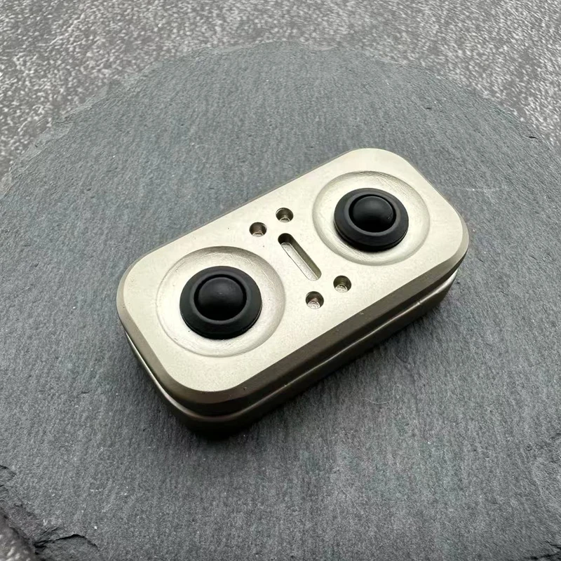 Magnetic Owl Fidget Slider - Metal EDC Desk Toy