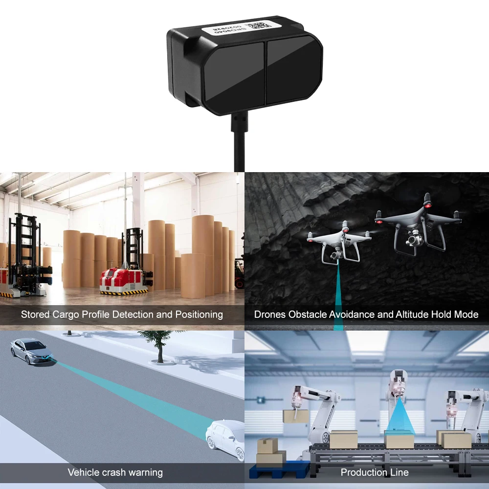 Benewake TFmini Plus IP65 Protected LiDAR Single-Point Ranging Module 0.1-12M Me