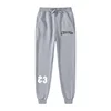 Men's Pants Autumn and Winter Men's Casual Pants Fleece Sweatpants Drawstring Running Sweatpants S-3XL Jogging Pants 14 Colors 5