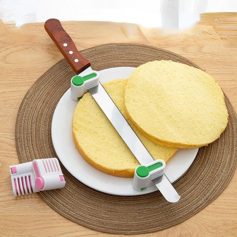 Home Accessories Baking Cutting | Bread Cutter Knife Leveler - 2pcs 5 Cake  Cutter - Aliexpress