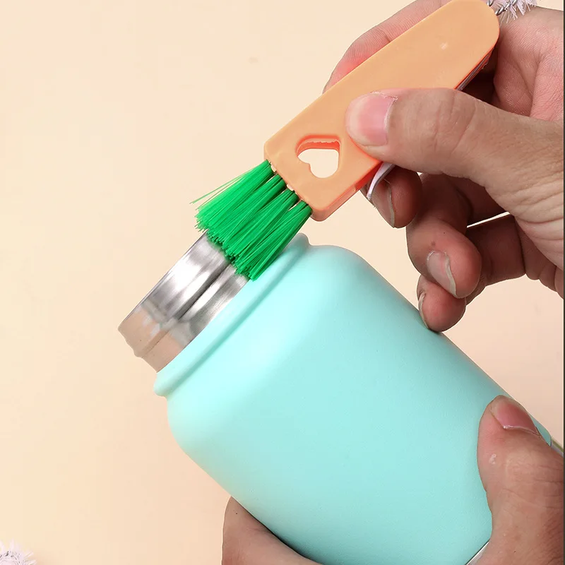 

Bottle Crevice Cleaning Brush Cup Lid Rubber Ring Crevice Cleaning Brush Milk Bottle Insulation Cup Lid Groove Cleaning Brush