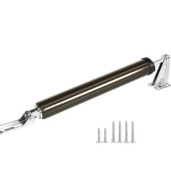 Silent Pneumatic Cushioned Automatic Door Closer for Interior Wooden Doors (Brown)