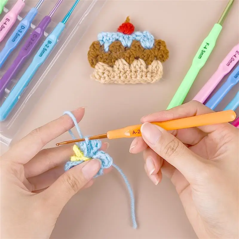 Aluminum Knitting Needles Metal Crochet Set Hook Weave Sweater DIY Hand Craft Yarn Sewing Needle Sewing Tools sewing tools knitting needles crochet hooks knitting supplies crochet needles knitting craft supplies