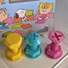 3pcs Set Cute and Creative Screws Adhesive Hooks Wall Clothes Behind Doors Adhesive Hooks No Punching Load-bearing Hooks 2