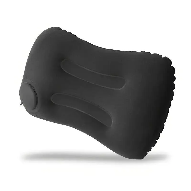 Inflatable Foldable Travel Neck Pillow - Lightweight and Portable for Home, Office, and Outdoor Comfort