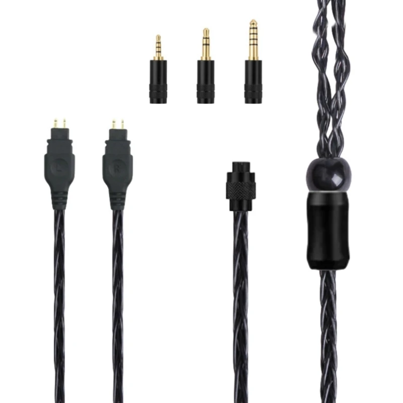 

16FB HD598 Кабель Посеребренный провод для наушников HD580 HD650 HD600 HD58X 115 см