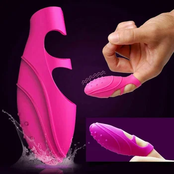 Adult Toy Finger Mini Vibrator Clitoris G-Spot Stimulator Massager For Women Couples Lesbian Sex Toys 6