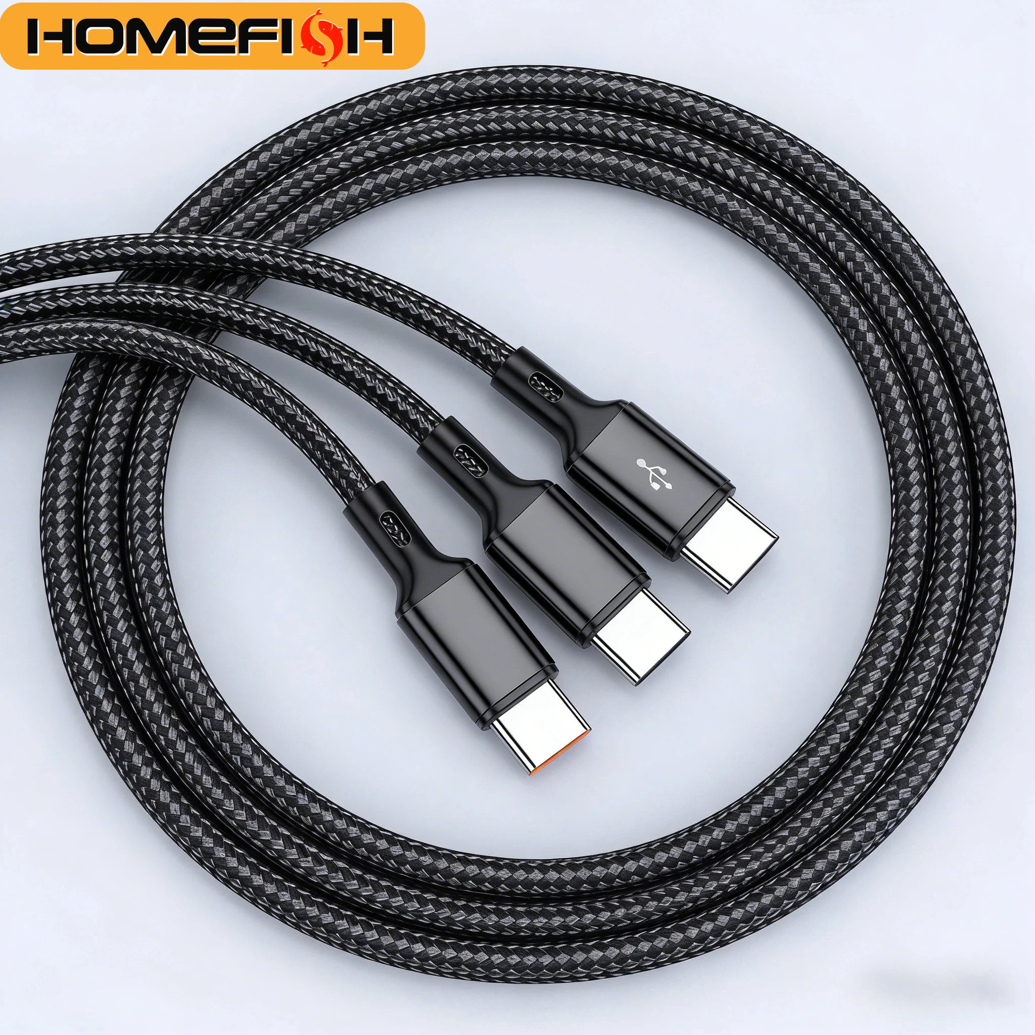 HOMEFISH USB-Type C Fast Charging Cable