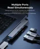 ORICO Aluminum USB HUB Multi Splitter USB 3.0 2.0 4-Port Adapter Expansion Dock OTG Dock for Macbook Pro PC Computer Accessories 3