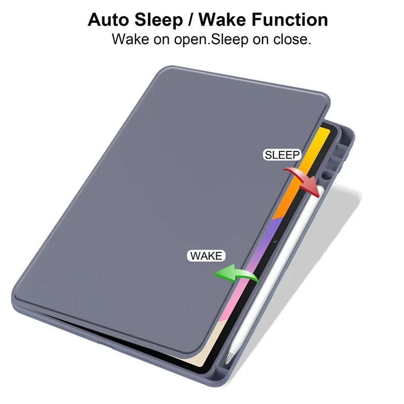 360° Rotating Magnetic Acrylic Tablet Case for Huawei MatePad SE 11 Inch