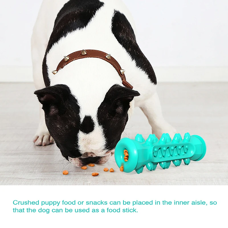 Dog Toys TPR Safe Puppy Dental Care Cleaning Toys Teething Stick Chewable Teeth Cleaning Bones Dog Toothbrush  Supplies 6