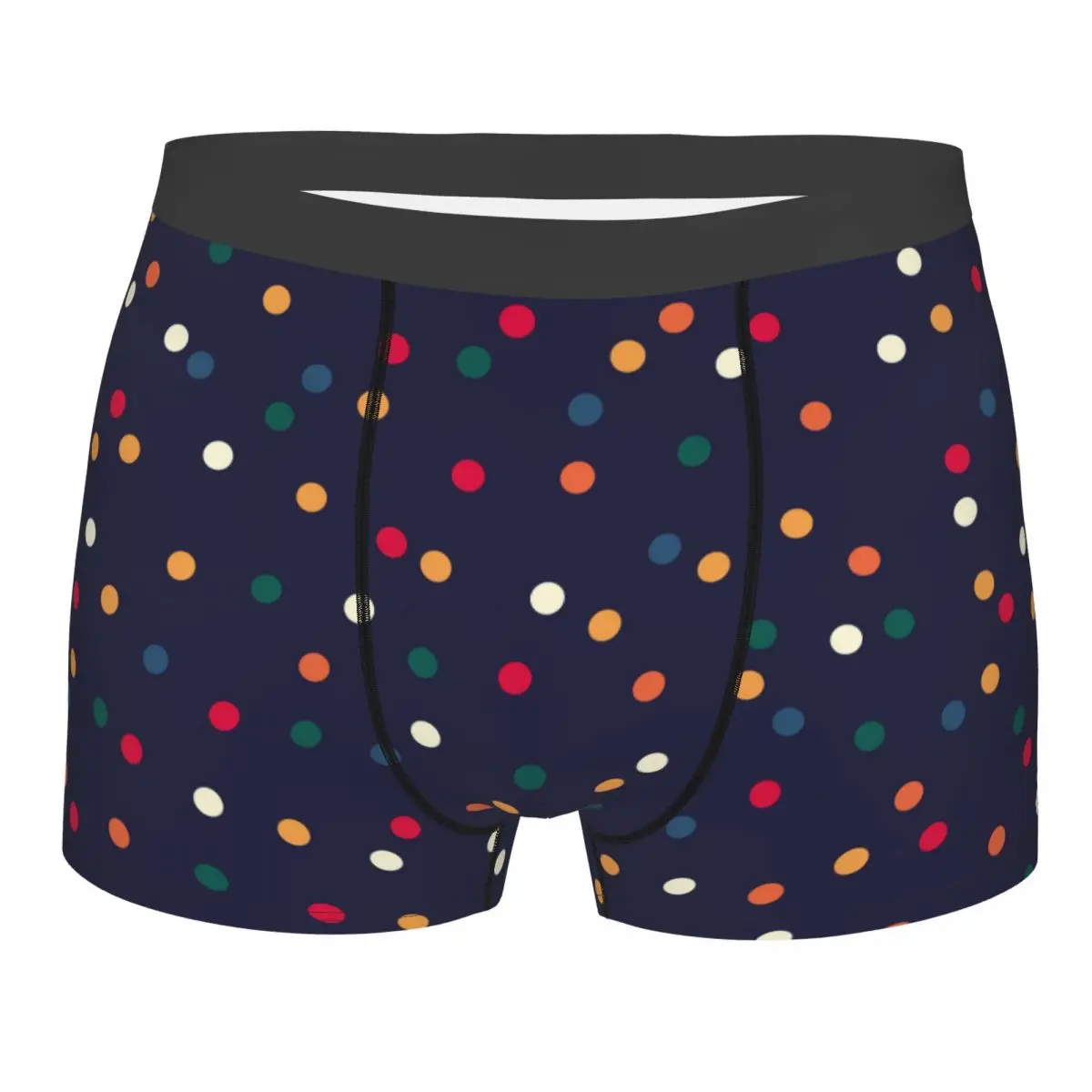 

Men Polka Dot Underwear Hot Boxer Briefs Shorts Panties Homme Soft Underpants