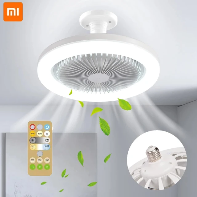Xiaomi 30W: O Ventilador de Teto 2 em 1 com Segurança e Estilo Xiaomi 30W: O Ventilador de Teto 2 em 1 com Segurança e Estilo