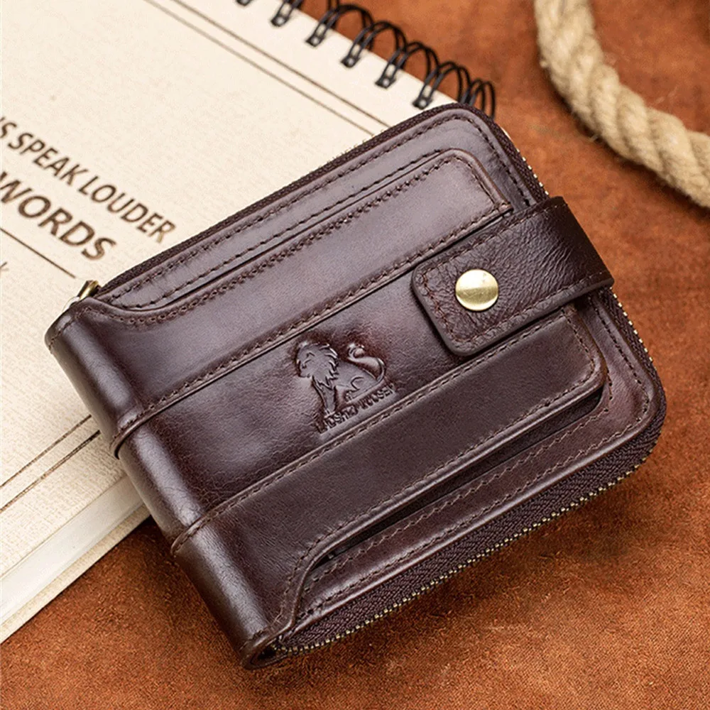 Male Bi Fold Brown Men Leather Wallet, Card Slots: 5 at Rs 899 in Vasai  Virar