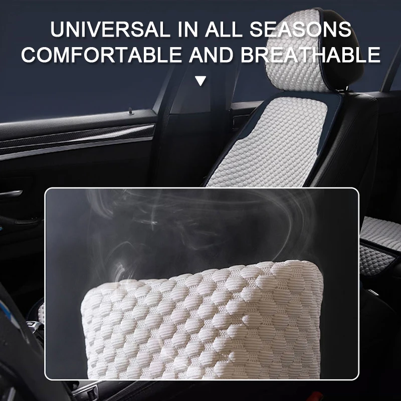 Breathable Car Seat Cover Polyester Universal Anti Slip Chair Pad