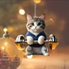 1Pc Car Pendant Creative Cute Swing Cat Rearview Mirror Pendant Car Interior Decoration For Girls Car Interior Accessories 2