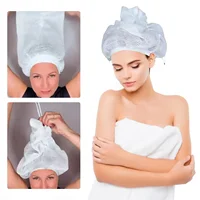 New Drying Curly Hair Mesh Hat  Blow Dry Hair Curling Mesh Bag Curly Hair Drying Flip Mesh Hat Flip Mesh Hat Hair Dryer Cap 2