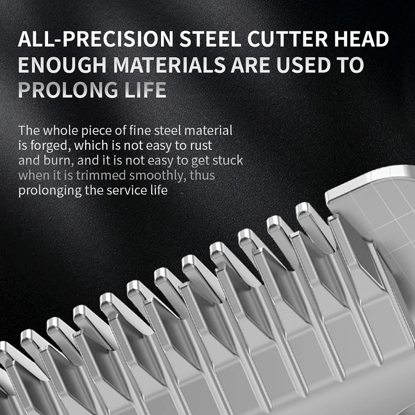 Professional Dog Hair Clipper Rechargeable 2