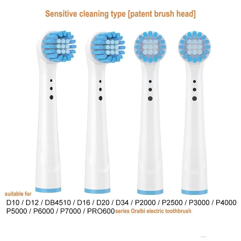 4pcs Electric Toothbrush Head Replaceable Brush Heads For Oral B Electric Advance Pro Health Triumph 3D Excel Vitality 4pcs Electric Toothbrush Head Replaceable Brush Heads For Oral B Electric Advance Pro Health Triumph 3D Excel Vitality
