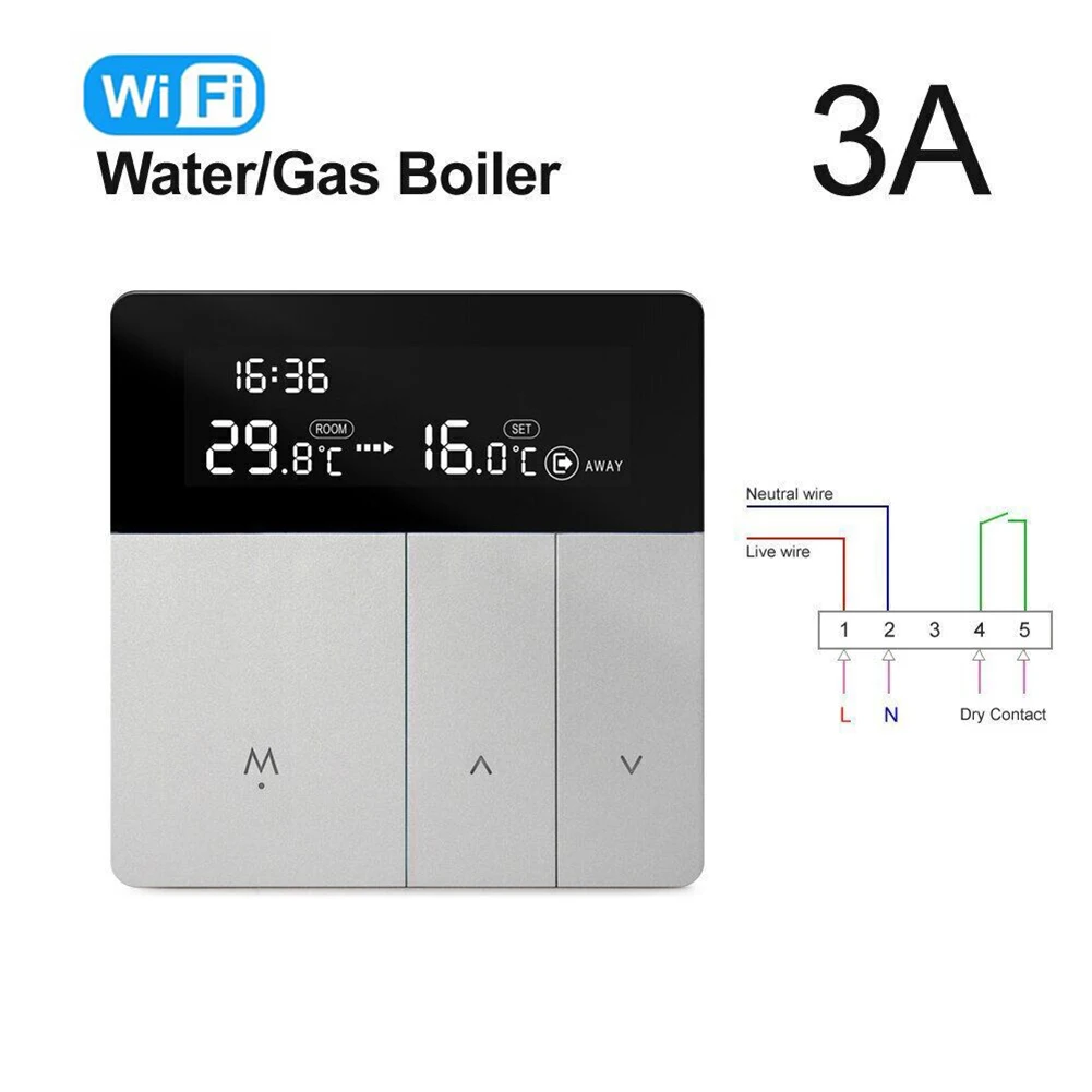 

Умный термостат с голосовым дистанционным управлением для дома и торгового центра