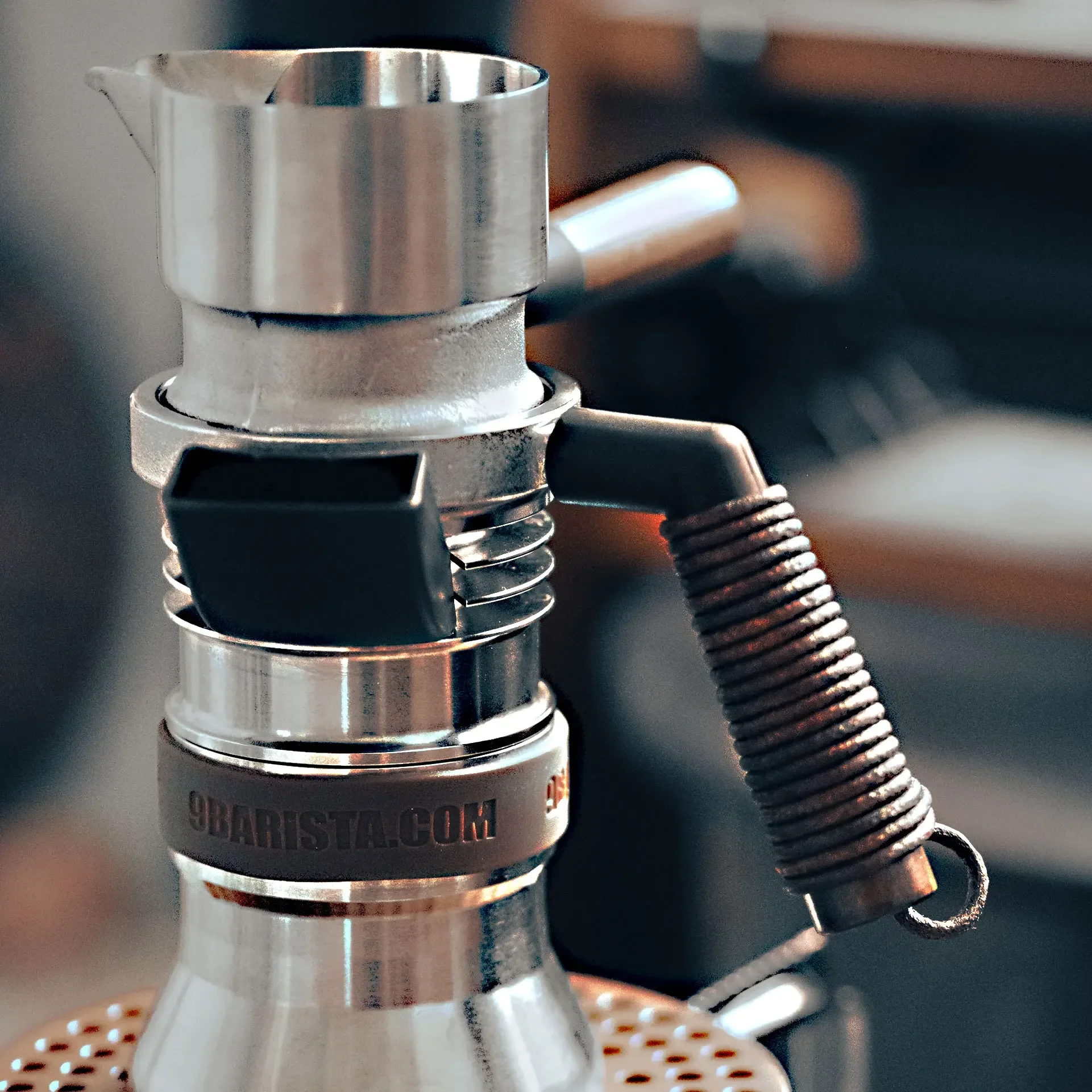 

Итальянская полуавтоматическая кофемашина из нержавеющей стали для эспрессо 9 бар, индивидуальное хранение, оригинальная британская бариста, итальянская