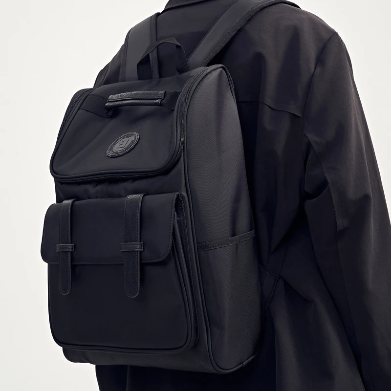 Backpack Men's Backpack High School Student Junior High School Student Large Capacity Computer Bag Schoolbag Boys Fashion Trend