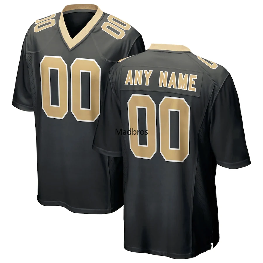 New Orleans Football Jerseys America Game Footbball Jersey Personalized Any Name Your Number All Stitched US XS-6XL
