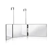 Retractable Adjustable Hanging Three Mirrors Makeup Folding Three Mirrors Three Fold Mirror Spot Portable Cosmetic 2