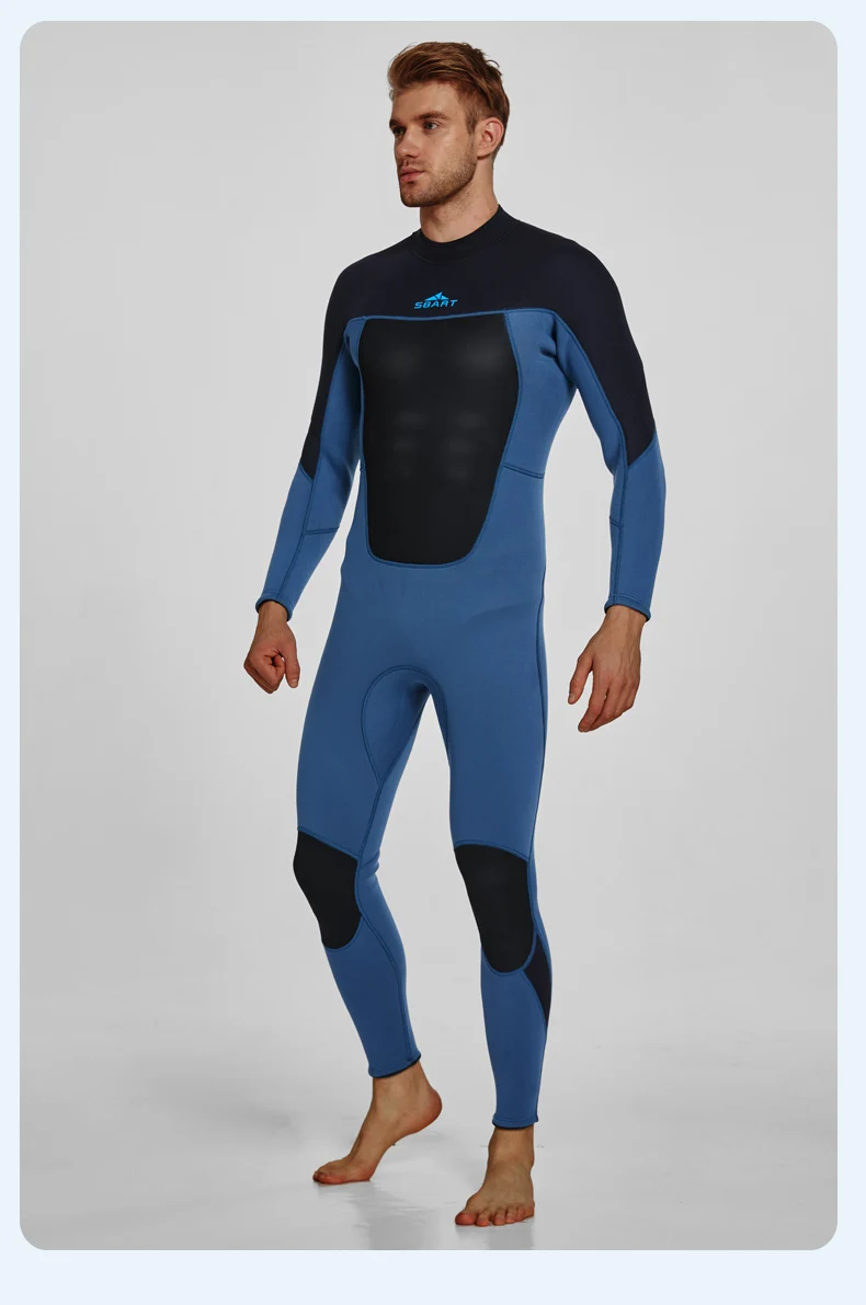 Men Wetsuit 3mm Neoprene Surfing Scuba Diving Snorkeling Swimming Body Suit Surf Kitesurf Clothes Equipment