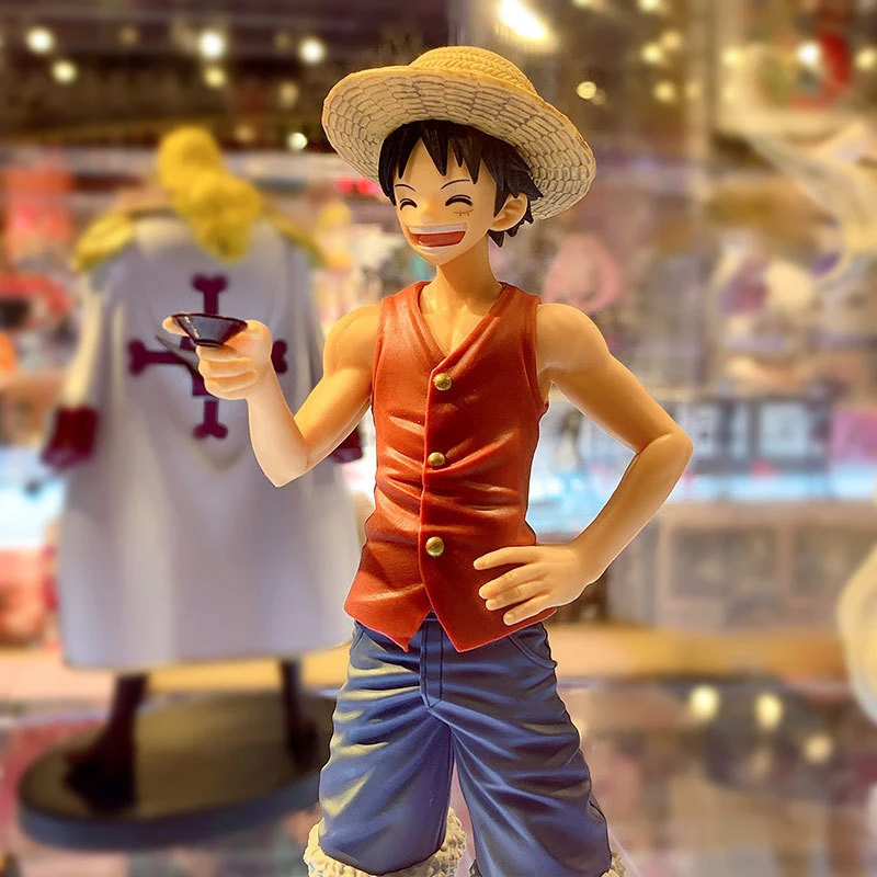 thumbnail image 1 of Figura de acción de One Piece Three Brothers Luffy Ace Sabo, figuras de acción de PVC, estatuas coleccionables, muñecos de decoración, juguete para niños, 1 of 5