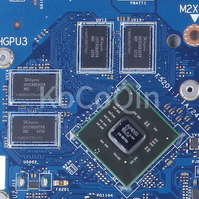 Placa-mãe para Dell Inspiron 5759 5459 5559 i3 i5 I76th Gen Cpu Hdmi 0t66wj Testado Aal15 La-d071p - Imagem 2
