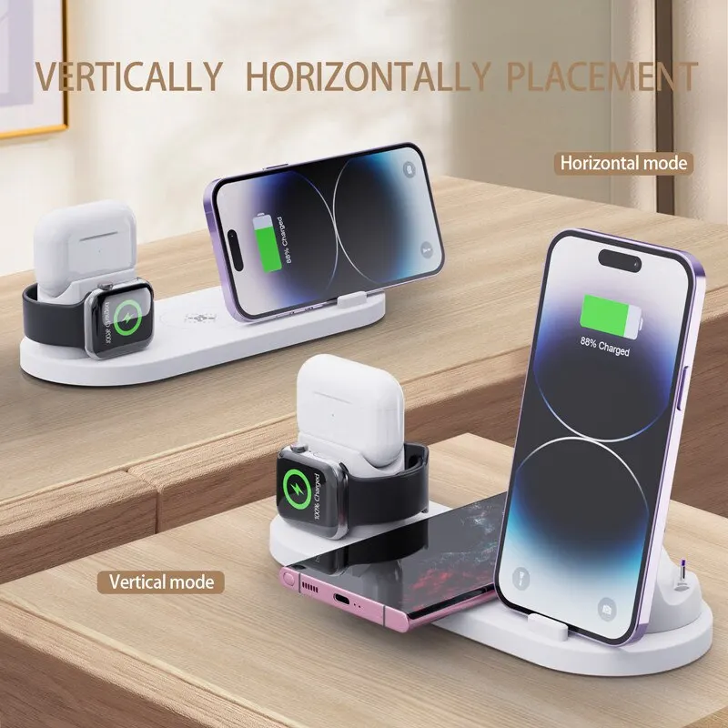 19€91 sur Station de recharge Dock Support support pour iPhone pour Apple  Montre pour AirPod 4in1, Montre, Top Prix