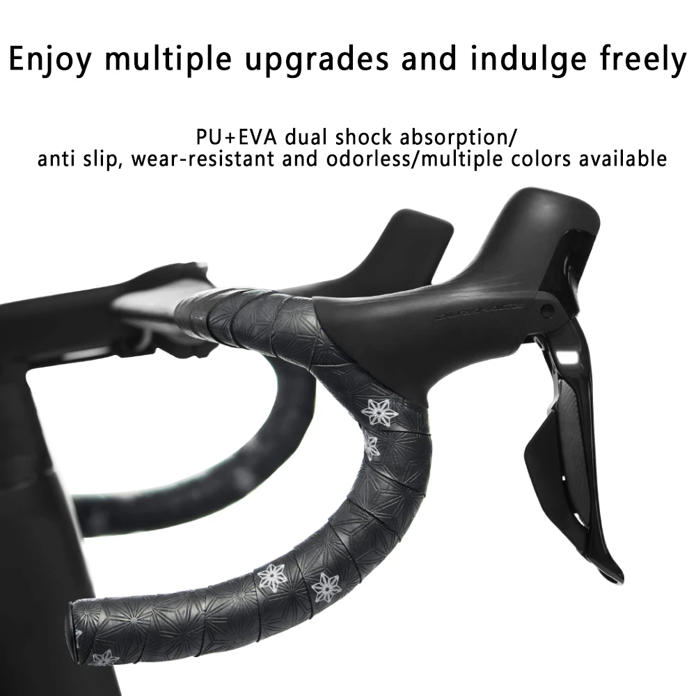 Star Bicycle Handlebar Tape Non-Slip Shock Absorbing Belt Ultralight Wear-Resistant Cycling Strap Road Bike Accessories bike handlebar tape